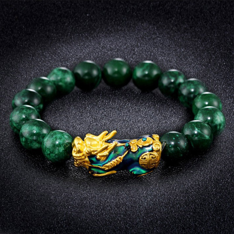 FengShui PiXiu Jade Protection Bracelet