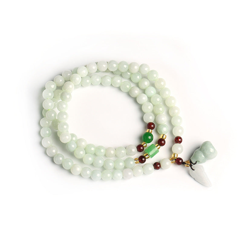 Natural Jade Pixiu Buddha Abundance Bracelet