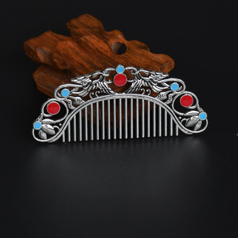 Lucky Dragon Phoenix Protection Strength Comb