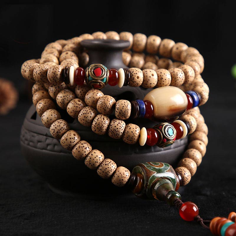 108 Beads Mala Bodhi Seed Wisdom Bracelet