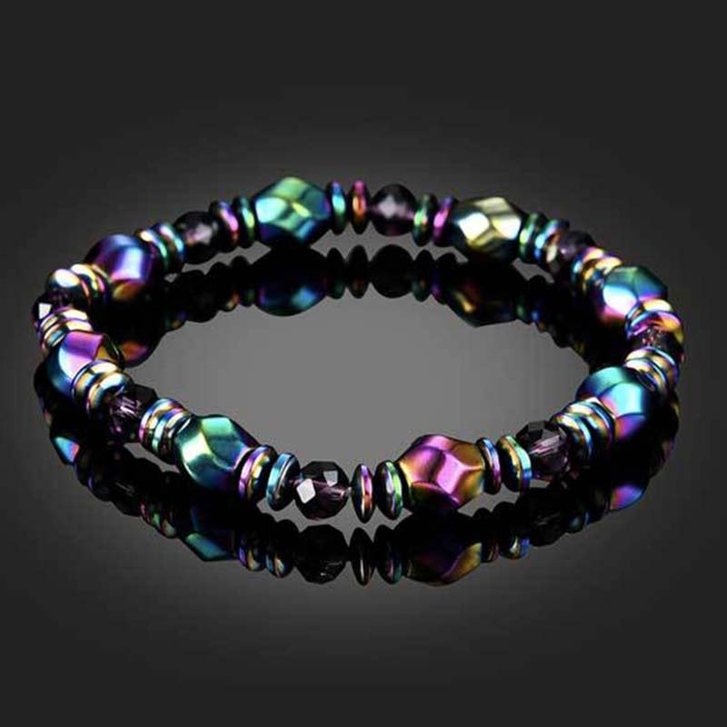 Rainbow Hematite Wellness Bracelet